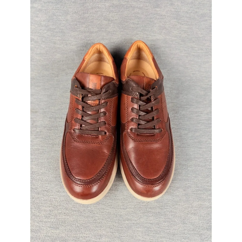 Samuel Hubbard Olema Sneaker Mens 7.5 M Brown Antique Leather Sneakers Lace-Up
